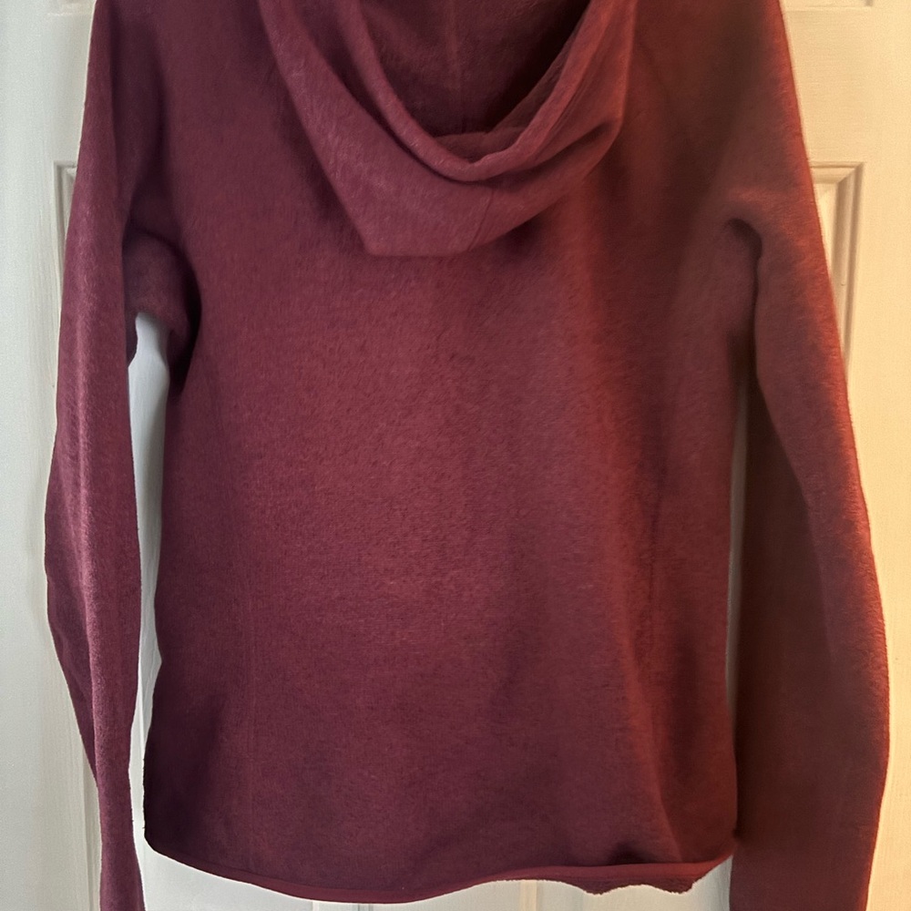 The North Face Women's Burgundy Hooded Sweater - Picture 3 of 4
